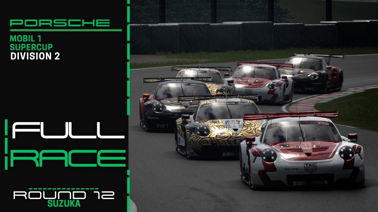FULL RACE | Porsche Cup Div 2 Round 12 - Suzuka | GT7 League Racing