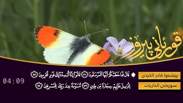 سورة الذاريات خاشعه‌ -بيشه‌وا قادر الكردي