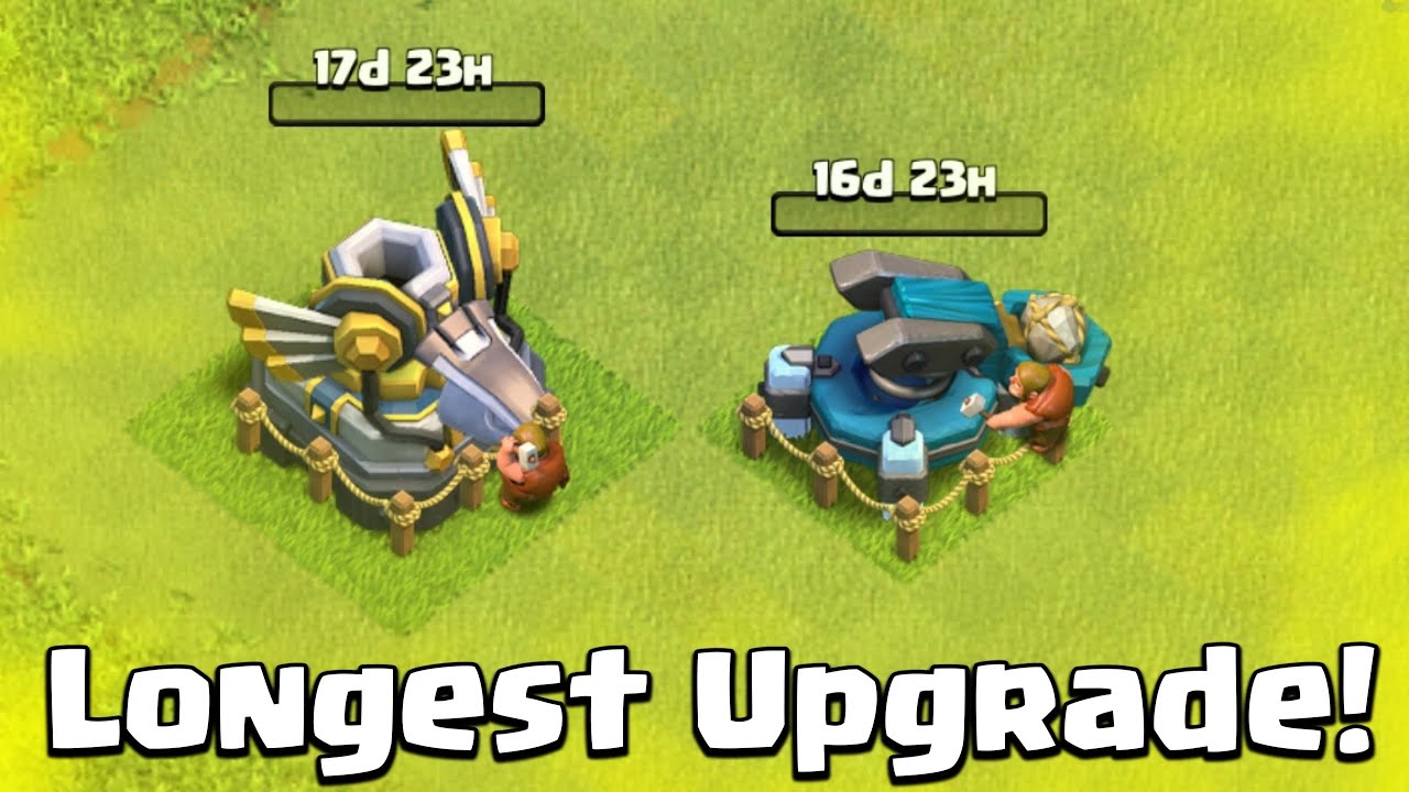 Omg😮Longest Upgrade In Clash Of Clans History! - Road To Th13 Max