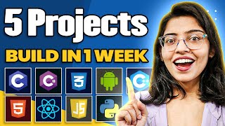 5 Best coding projects for job | Project ideas for beginners| Anshika Gupta