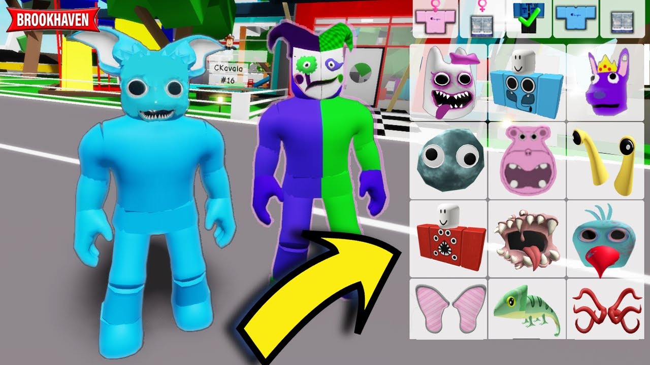 Making BANBALEENA and BANBAN ROBLOX avatar! 