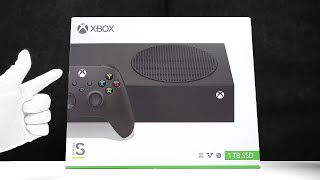 Распаковка новой консоли Xbox... (Series S Carbon Black) + Геймплей