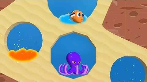 Save The Fish Dig This! | Fish Game | Fishdom Android Gameplay
