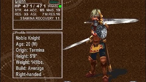 How to get Second EINLANZER! for GLENN! Chrono Cross Remastered - Radical Dreamers DUAL WIELD SWORDS