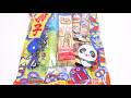[Japanese Supermarket] Dagashi Snack Lucky Bag! 11 Snacks & Water Gun vs Bis-kun