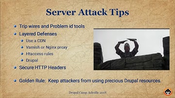 Tips on Securing Drupal Sites