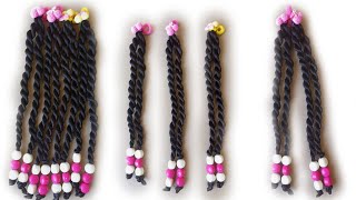 SO CUTE || DETACHABLE TWO STRAND TWIST WITH BEADS FOR KIDS.