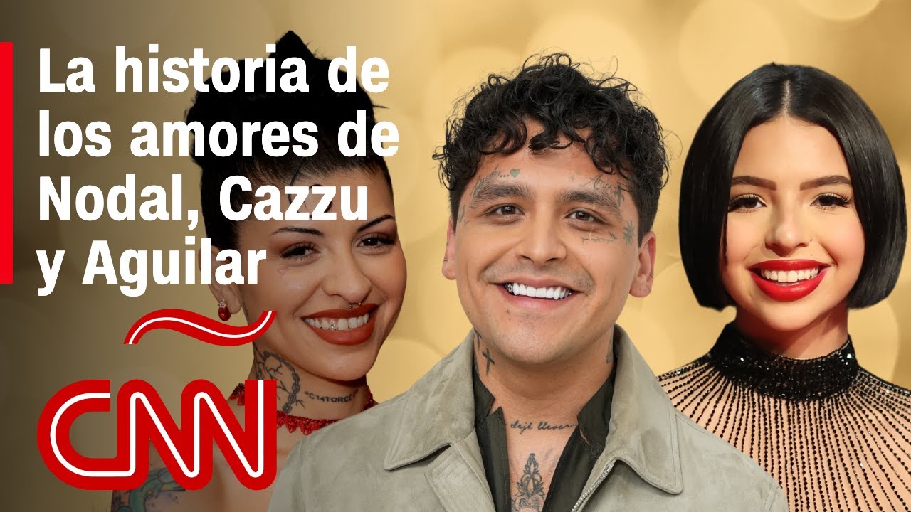 Esta es la cronología de las relaciones amorosas de Christian Nodal con Cazzu y Ángela Aguilar