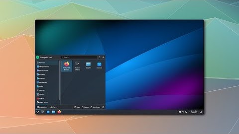 KDE Plasma - Dynamic Accent Colour and Floating Panel Demo