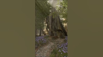 Unreal Engine 5.1 Megascans and Nanite Tech Demo #short