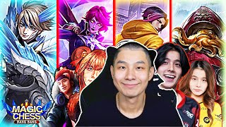 ? DOSEN MAGIC CHESS VS DARK SYSTEM MOONTON - MAGIC CHESS LIVE NOW - MAGIC CHESS MOBILE LEGENDS