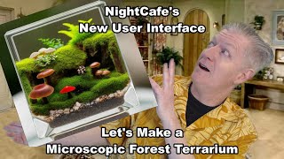 Making Art with AI - NightCafe New User Interface!