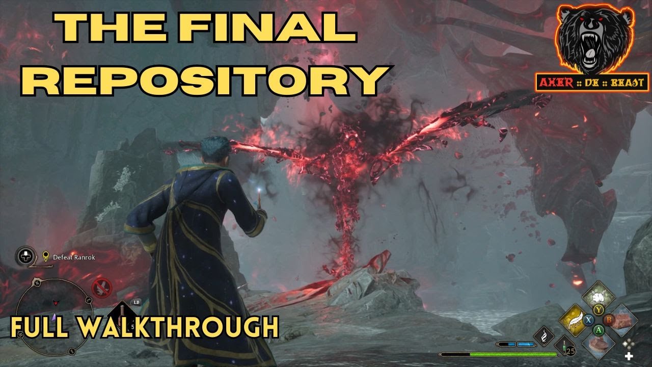 The Final Repository | Full Walkthrough | Hogwarts Legacy Ending | PC ...
