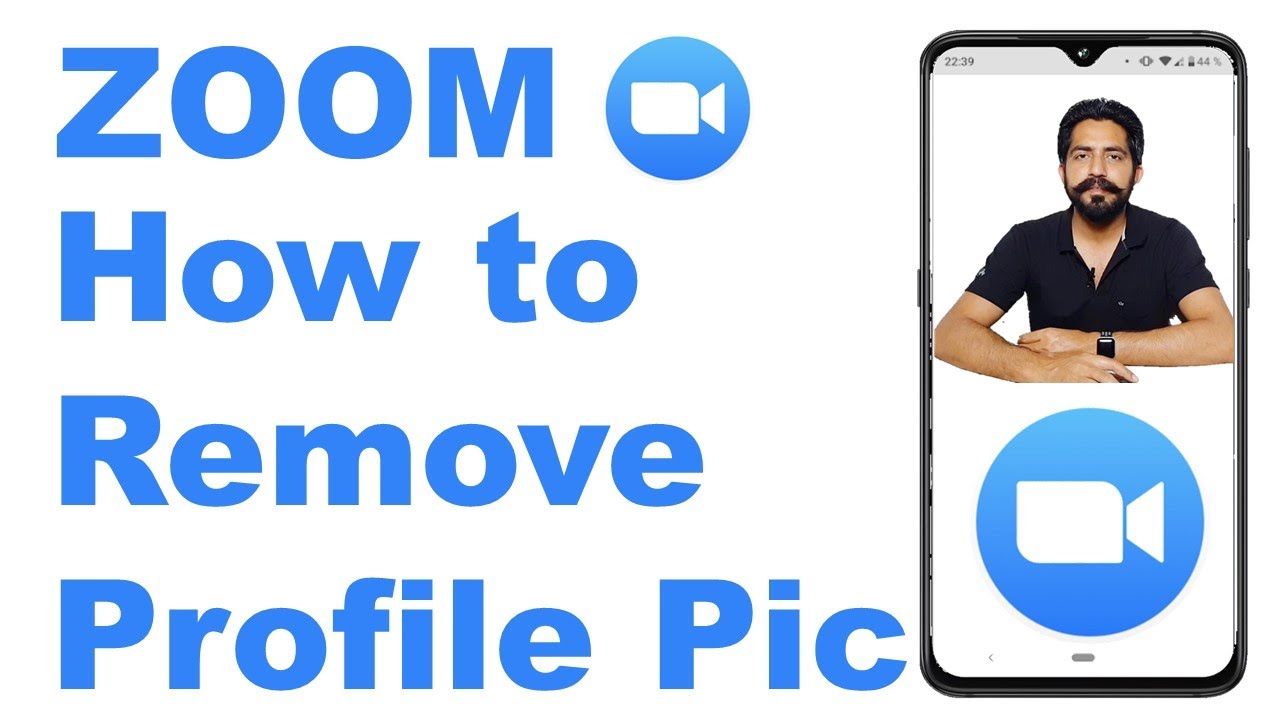 How to Remove Profile Pic on Zoom Meeting Mobile App