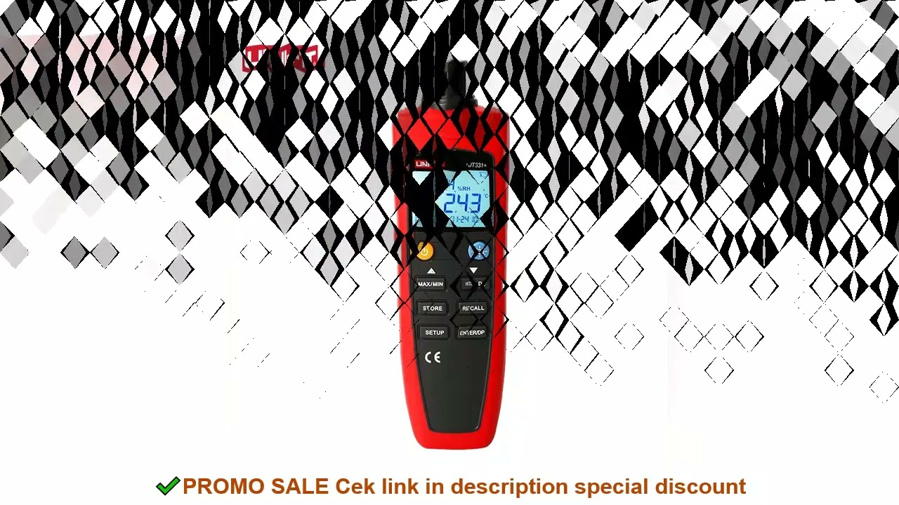UNI-T UT331+ UT332+ Digital Thermometer Hygrometer Temperature Humidity Measuring Instruments For Fo
