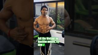 15 min Full Abs Workout no machine needed try now ✅✅#gymmotivation #workout #fitlife #abs