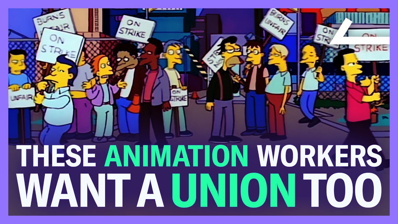 Simpsons, American Dad & Family Guy Producers Are Unionizing - YouTube