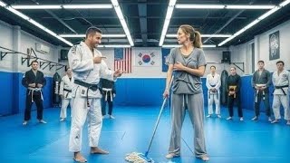 Black Belt Asked a Cleaning Lady to Fight as a Joke — What Happened Next Silenced the Whole Gym