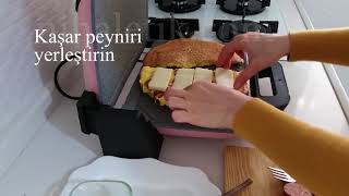 Sucuklu Yumurtali Tost Tari̇fi̇ Bu Tosta Bayılacaksınız Ilıktarifler