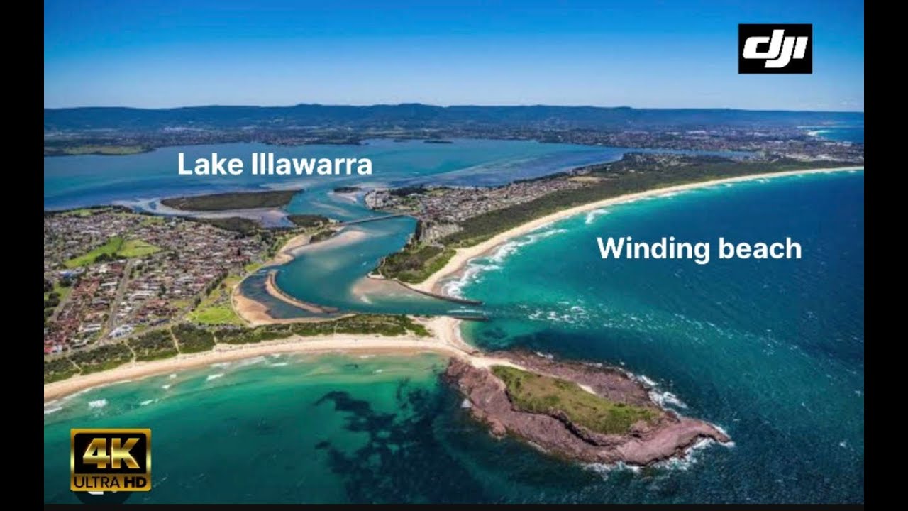 Lake Illawarra and windang beach park 