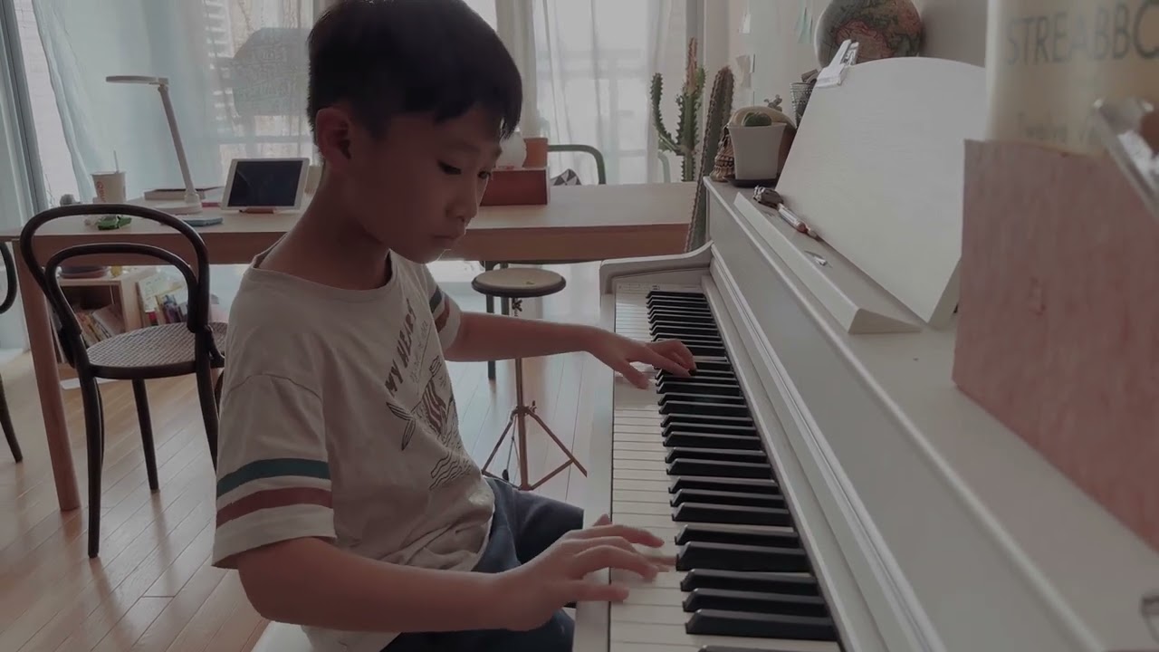 阿寯鼓手的鋼琴日常練習│Willard A. Palmer : The Jugglers (Rondo) │Piano