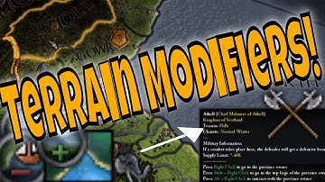 Crusader Kings 2 -  Terrain Modifiers (Under 15 minutes)