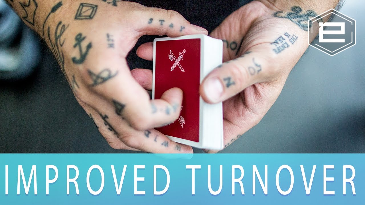 Improved Turnover Move Tutorial Youtube Card Tricks Tutorial Magic Tricks