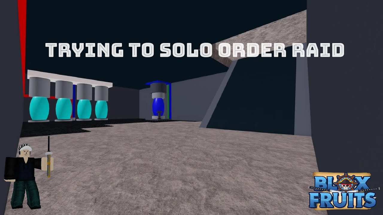 SOLOING Order Raid to see if It's easy (Blox Fruits) - YouTube