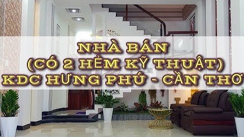 NHÀ BÁN CẦN THƠ: KDC HƯNG PHÚ, TP CẦN THƠ|Mẫu Nhà Đẹp 2021