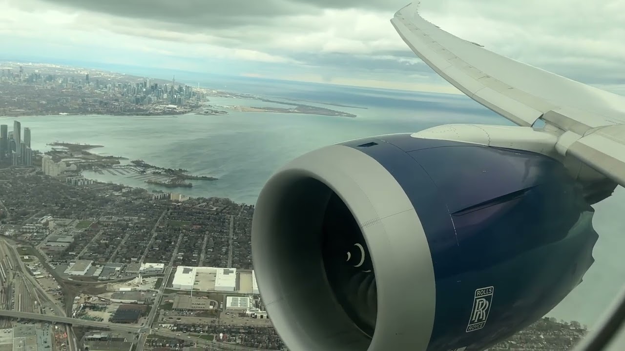 British Airways 787-10 Landing Toronto YYZ