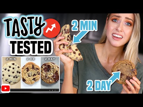 I Tried Making the TASTY 2-Minute vs. 2-Day COOKIES from BUZZFEED...