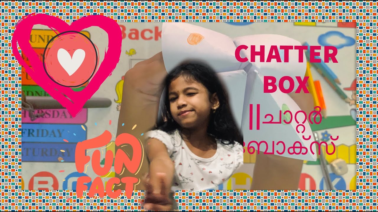how-to-make-a-chatter-box-malayalam-youtube