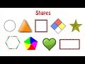 Learning Shapes Name with Pictures || Learning Shapes for Kids || आकार के नाम  || TITU Learning