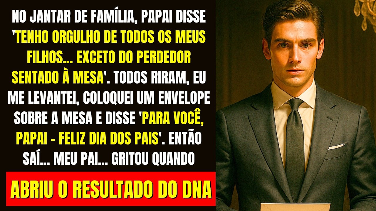 Meu pai me odiava sem razão... até eu revelar que NÃO SOU FILHO DELE