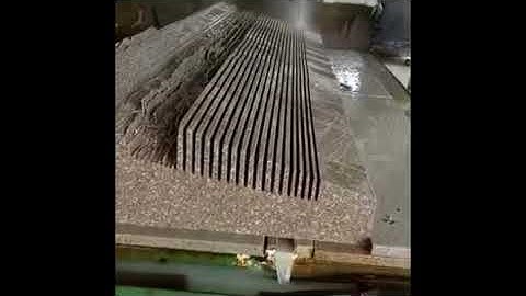 PLC stone profile machine from Max