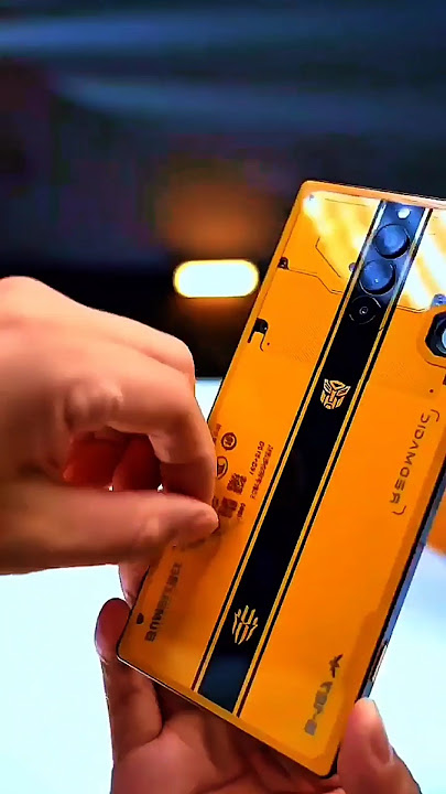 Redmagic  8 Bumblebee Edition:  Unboxing the Ultimate Gaming Transformer