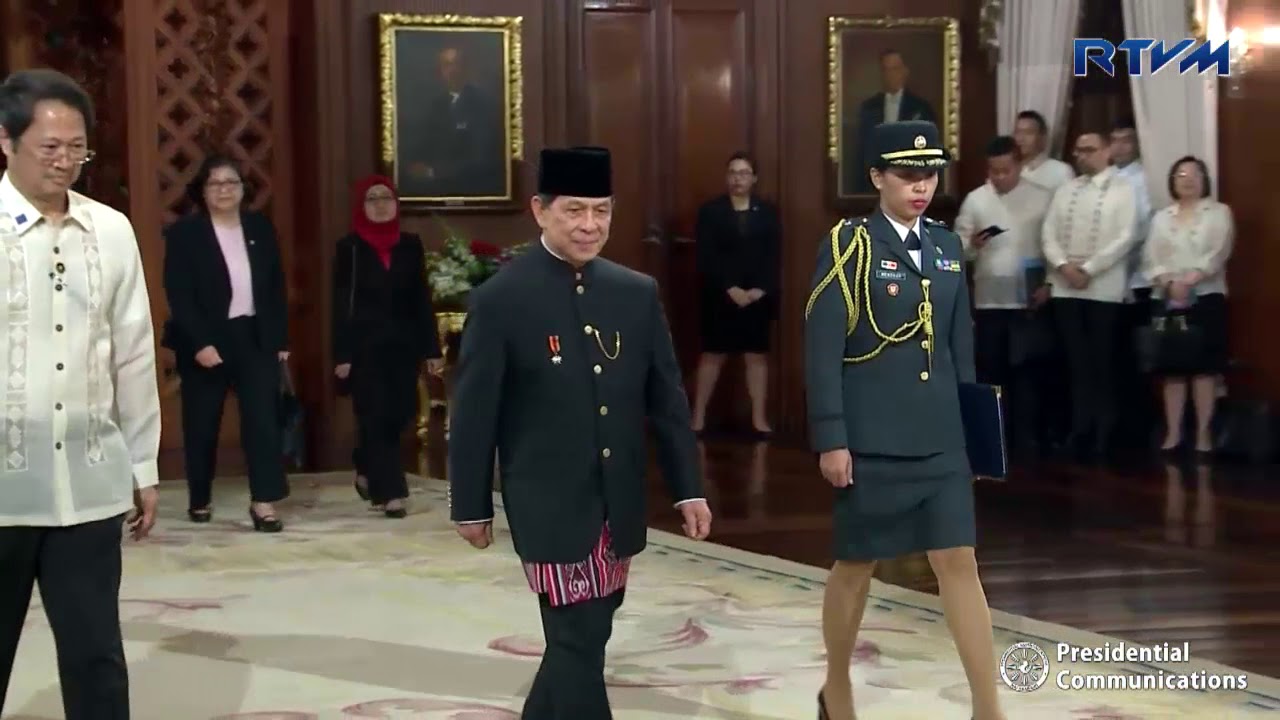Presentation of Credentials of H.E. Dr. Sinyo Harry Sarundajang