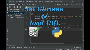Begin with Selenium in Python 3 : How to set chrome and load URL