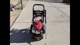 Testing Out a Used Simpson 3000  2.3 GPM Pressure Washer