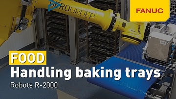 Handling baking trays | FANUC & DERO GROEP | GET IT DONE. TOGETHER!