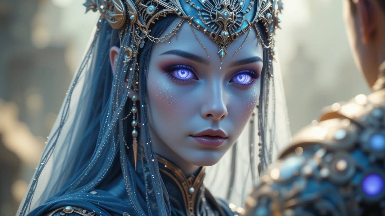 Only the Human Dared to Bond With the Alien Princess Without Seeing Her ...