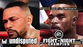 Testing The Visual Damage In Undisputed VS Fight Night Champion!🏆