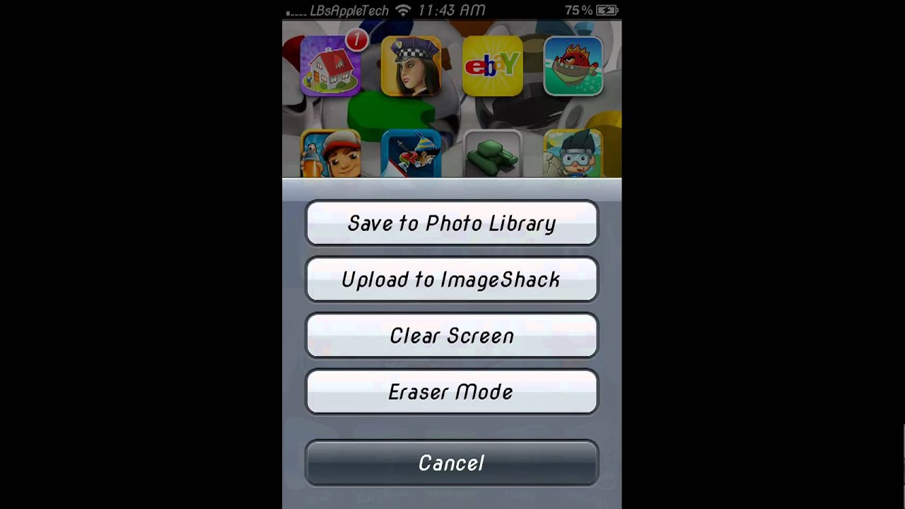 iWhiteBoard- Cydia Tweak August 2012