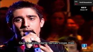 ALEX UBAGO - AUNQUE NO TE PUEDA VER (Versión Estudio) - 2004 - CON LETRA