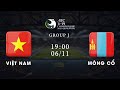 Trực tiếp | Việt Nam - Mông Cổ | Bảng J vòng loại giải U19 châu Á 2020 | VFF Channel