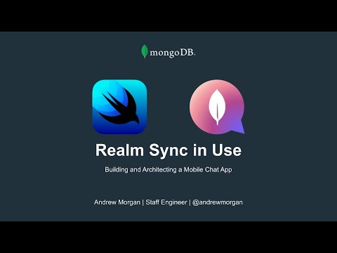 Realm Meetup: Realm Sync in use - Building and Architecting a Mobile Chat App.
