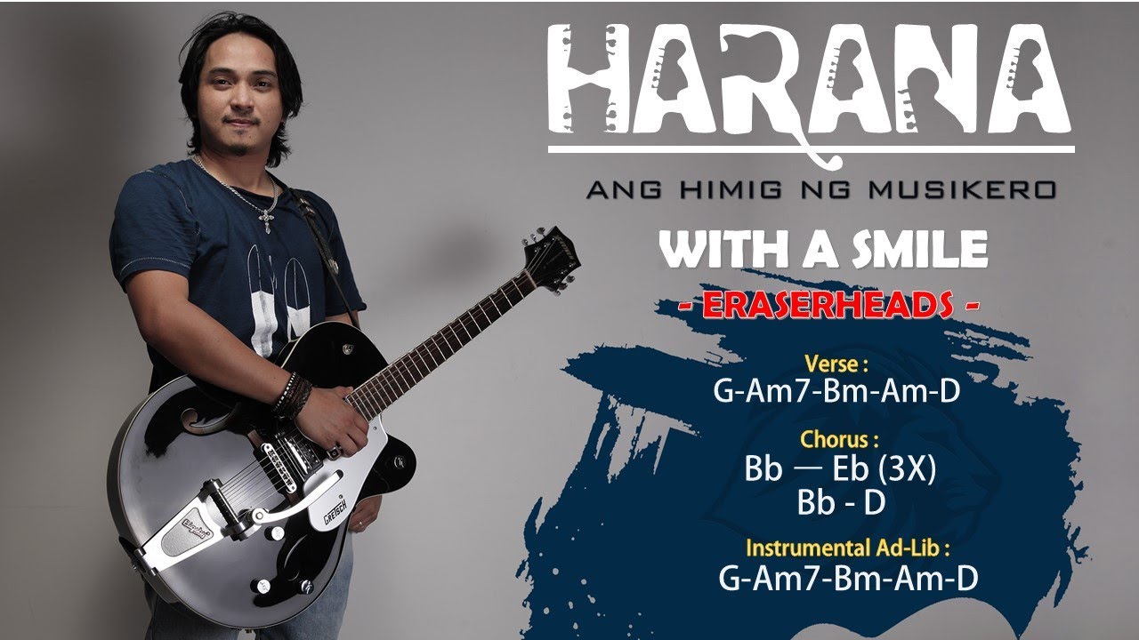 With A Smile Eraserheads (Acoustic Cover Song with Easy Guitar Chords