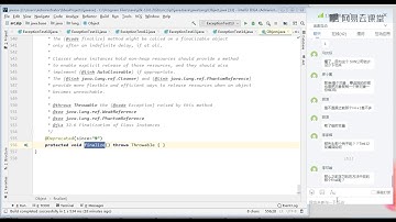 《Java零基础进阶必备视频教程》7—25  finalfinallyfinalize的区别