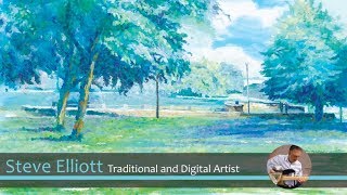 Trying Out Corel Painter Essentials 6 - Painting in an Impressionist style