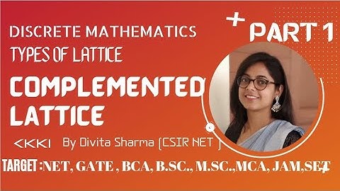 Complemented lattice| Theorem #discretemathematics #bsc_maths #divita #engineeringmatematics #mca